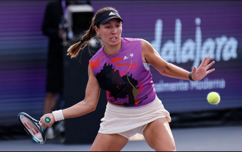 Jessica Pegula necesitó de tres sets y un tie break para finalmente pasar a la siguiente ronda. EL INFORMADOR/C. ZEPEDA