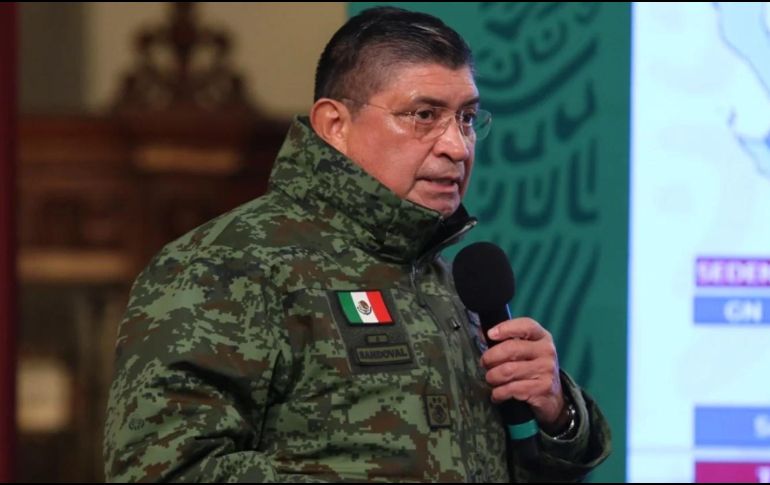 El secretario de la Sedena señaló que los detenidos son Jorge Luis 