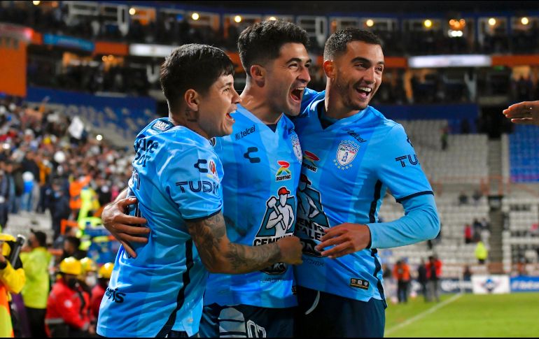 El jugador del partido fue Nico Ibáñez tras marcar un hacktrick con los Tuzos del Pachuca. IMAGO7