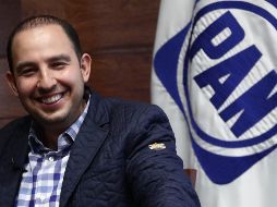 En el spot, el dirigente del PAN, Marko Cortés, dice: 