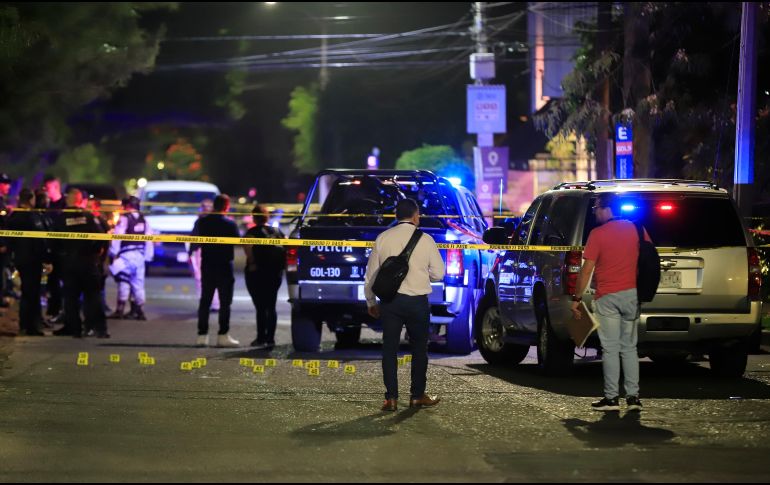 La balacera se registró ayer en un restaurante ubicado en Providencia. EFE