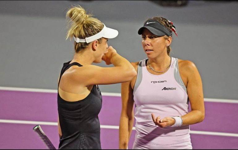 Dabrowski y Olmos podrán sacarse la espina cuando disputen las WTA Finals en Forth Worth Texas, a partir del 31 de octubre próximo. ESPECIAL