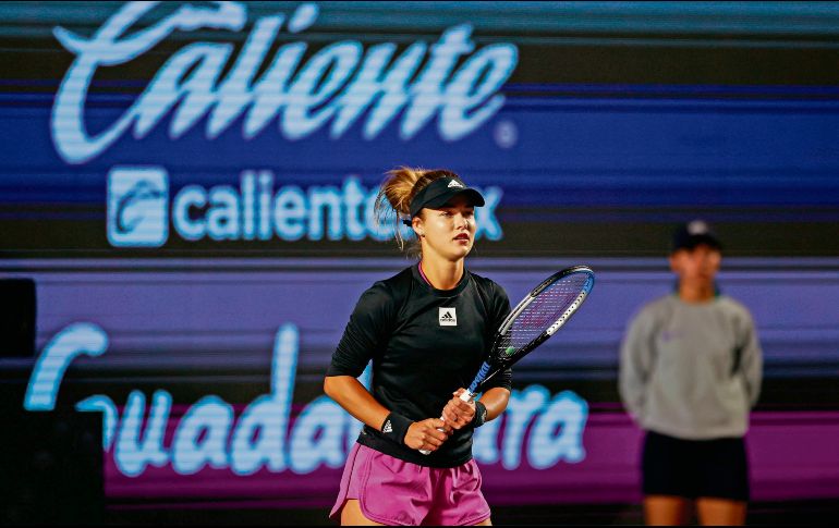 Kalinskaya caía por parcial de 5-2 en el primer set cuando tuvo que abandonar. ESPECIAL