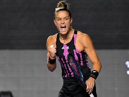 El coqueteo entre Maria Sakkari y la Selección Mexicana inició desde su primer juego en el GDL OPEN AKRON, ya que su atuendo es parecido al uniforme que utilizó el Tri este año. IMAGO7