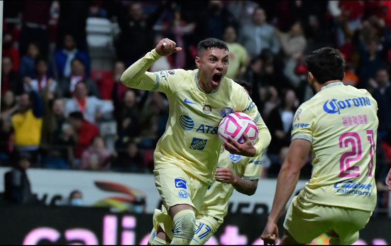 Emilio Lara marcó el gol que le da vida al América. IMAGO7