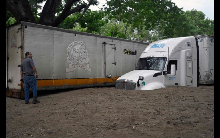 Afectaciones en Nayari. AFP