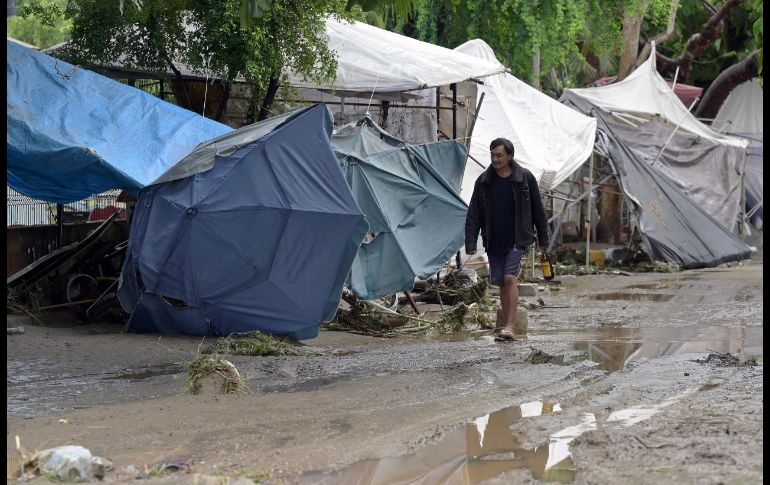 Afectaciones en Nayarit. AFP