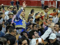 Con su primero de la tarde, de nombre “Litúrgico”, Roca Rey demostró la calidad en cada muletazo y aprovechó la nobleza del burel para sellar una faena llena de arte con una estocada fulminante y cortarle las dos orejas. TWITTER