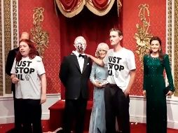 El grupo compartió un video en sus redes sociales, acompañado de unos tuits en los que denuncian al monarca inglés por 