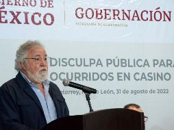 Encinas recordó que siguen en curso las investigaciones tanto de la FGR como del gobierno de Estados Unidos sobre lo ocurrido en Iguala, Guerrero. SUN/ARCHIVO
