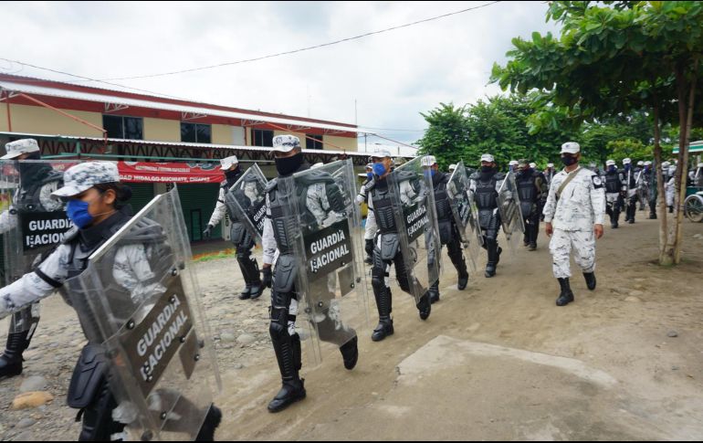 Fue la propia Guardia Nacional quien atrajó la investigación, mientras que la Fiscalía General del Estado no aperturó una carpeta de investigación por el hecho. EFE/ARCHIVO