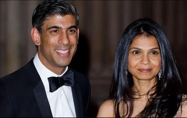 Rishi Sunak y Akshata Murty se conocieron cuando estudiaban en la Universidad de Stanford. GETTY IMAGES /