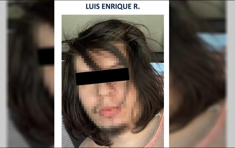 Luis Enrique “R” actualmente tiene 26 años y quedó a disposición del Juez de Control. ESPECIAL /
