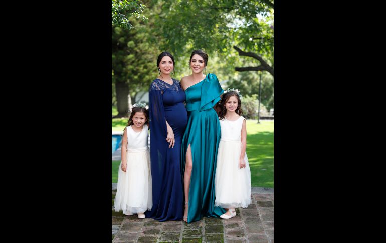 Majo García, Karen Blumgart, Talía Blumgart y Ana Karen García. GENT EBIEN JALISCO/ Claudio Jimeno