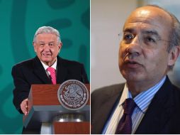 Las declaraciones de López Obrador se producen un día después de que el secretario de Gobernación dijera que hay una investigación internacional en contra de Calderón. ESPECIAL /