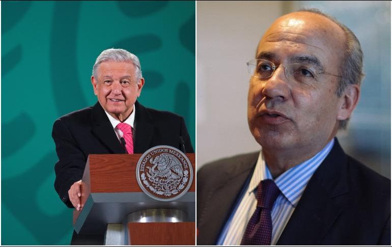 Las declaraciones de López Obrador se producen un día después de que el secretario de Gobernación dijera que hay una investigación internacional en contra de Calderón. ESPECIAL /