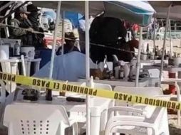 Las víctimas cuyas identidades no se han dado a conocer, se encontraban de vacaciones y mientras comían en una de las palapas, frente a un hotel, fueron atacados a balazos por desconocidos. SUN / ARCHIVO