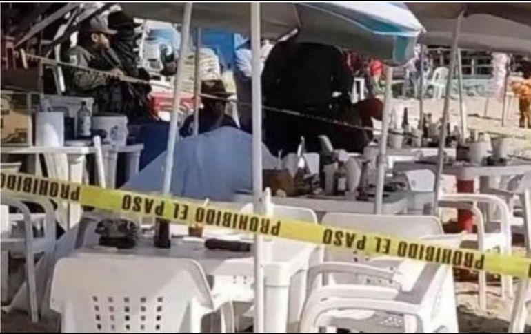 Las víctimas cuyas identidades no se han dado a conocer, se encontraban de vacaciones y mientras comían en una de las palapas, frente a un hotel, fueron atacados a balazos por desconocidos. SUN / ARCHIVO