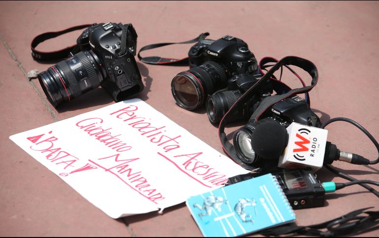 Berdeja recordó que en lo que va del año, según las estadísticas oficiales, 13 periodistas han sido asesinados. EL INFORMADOR / ARCHIVO