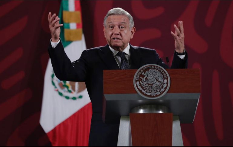 El Presidente López Obrador señala que con China, Rusia y con todos los países del mundo, México tiene buenas relaciones. SUN / D. Sánchez