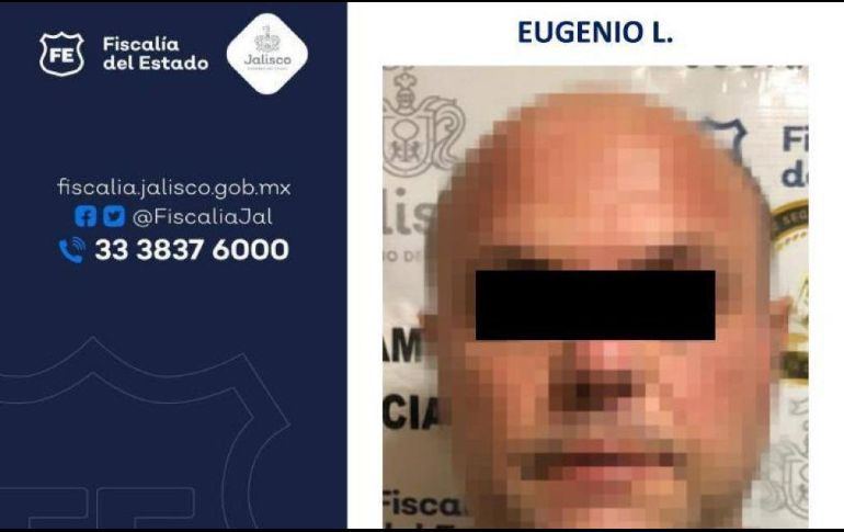 Eugenio Ladra fue sentenciado a 38 años de prisión; sin embargo, promovió una serie de amparos con los que obtuvo su libertad anticipada. ESPECIAL/Fiscalía de Jalisco