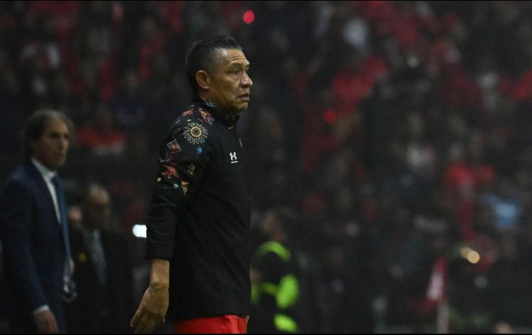 Ignacio Ambriz confía en que tiene el tiempo suficiente para ganarle la partida al uruguayo Guillermo Almada. IMAGO7/E. Espinosa