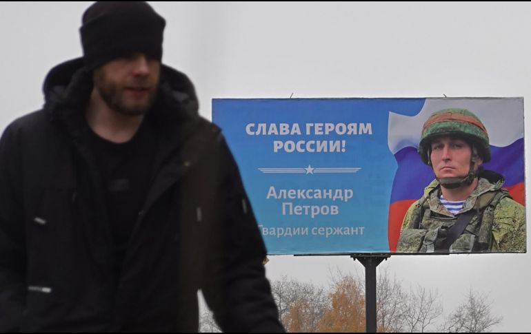 Del total de 300 mil reservistas, 82 mil han sido enviados a Ucrania para participar en la 