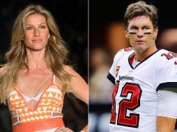 Tom Brady y Gisele Bündchen, una de las parejas más famosas de la farándula. AP