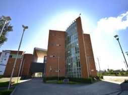 Los hechos ocurrieron antes del medio día de hoy viernes dentro de las instalaciones del CUCSH. ESPECIAL / UdeG