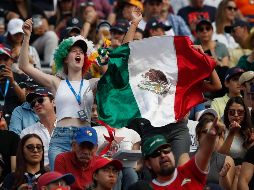 La afición que se da cita al autódromo Hermanos Rodríguez siempre le ha dado un sabor especial al Gran Premio de la Ciudad de México. SUN/D. Simón