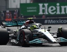 Lewis Hamilton marcó el segundo mejor tiempo con 1:18.544. AFP / R. Aragua