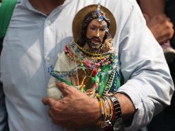 Tres hombres de nacionalidad extranjera fueron asesinados a balazos en el municipio de Ecatepec, mientras celebraban a San Judas Tadeo. EFE / S. Gutiérrez