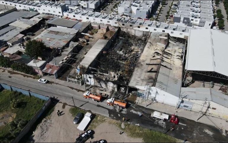 Hasta el momento se desconoce si la fábrica de químicos, así como las empresas aledañas, contaban con su documentación en orden. EL INFORMADOR/A. Navarro