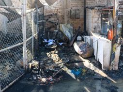 El incendio concluyó dejando sólo afectaciones materiales, así como temor entre los vecinos. EL INFORMADOR/A. Navarro