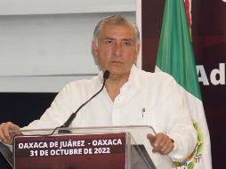 La víspera y ante el Congreso de Oaxaca, el titular de la Segob refirió que sí hay una investigación en contra de Felipe Calderón por el operativo “Rápido y Furioso”. SUN / E. Hernández