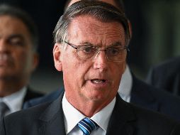 Apenas este martes, Bolsonaro ofreció su primer discurso tras los comicios del pasado domingo. AFP / E. Sa