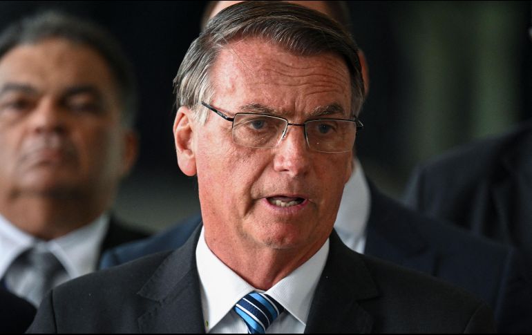 Apenas este martes, Bolsonaro ofreció su primer discurso tras los comicios del pasado domingo. AFP / E. Sa