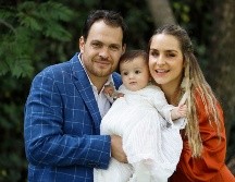 Alfonso y Leonardo Magallanes con Alexia Vergara. GENTE BIEN JALISCO/Claudio Jimeno