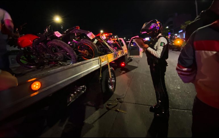 Informan que ya se realizan estrategias de acción desde el C5 para conocer las rutas habituales de los motociclistas y sorprenderles, a fin de comenzar a inhibir estas prácticas. ESPECIAL