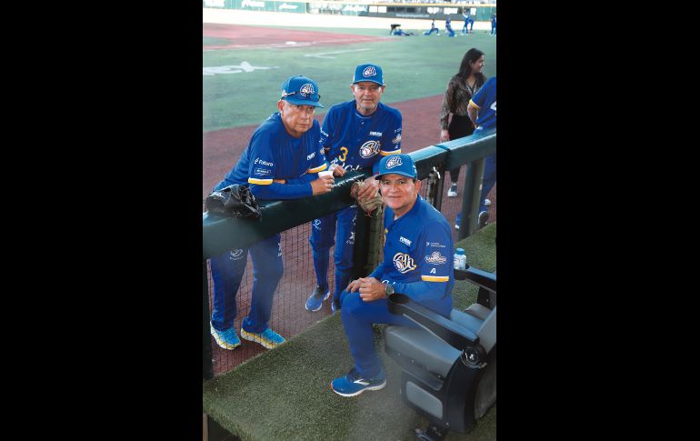 Martín Arzate, Gerardo Garza y Alfonso Jiménez. GENTE BIEN JALISCO/Claudio Jimeno