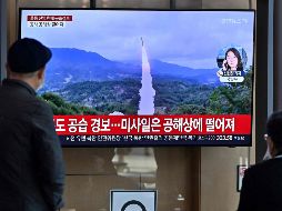 Un misil norcoreano cayó además a 167 kilómetros al noroeste de la isla de Ulleung, donde se activó la alerta antiaérea. AFP/Y. Jung