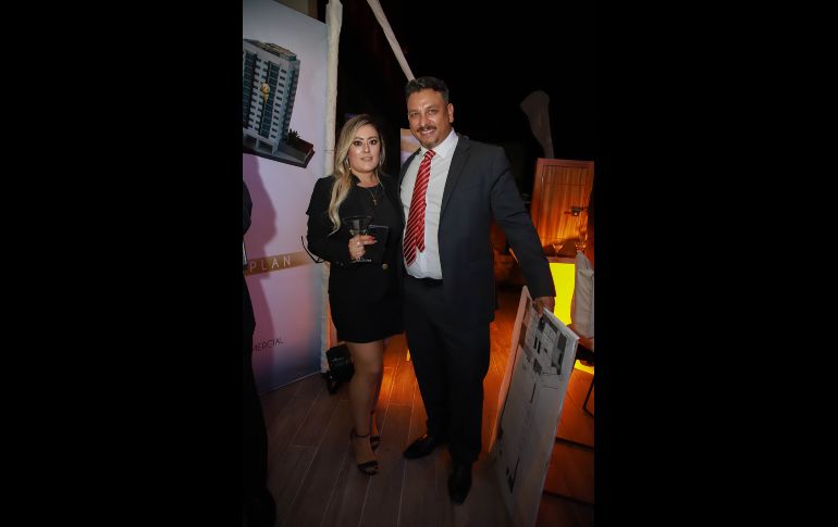 Fabiola Guerrero, Eduardo Gutiérrez. GENTE BIEN JALISCO/Tony Martínez