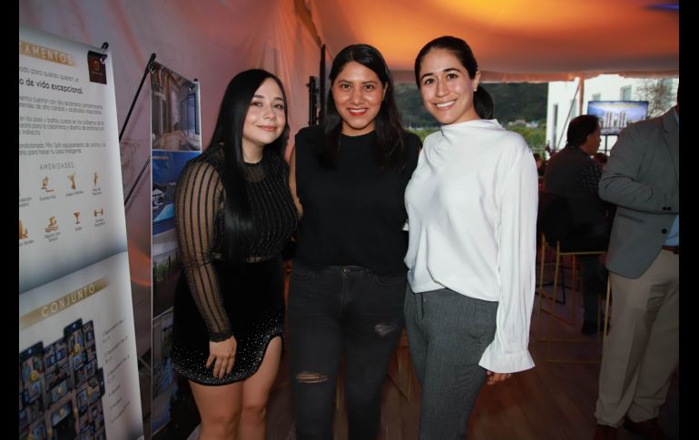Diana Espinosa, Marifer Álvarez y Cristabel Cazares. GENTE BIEN JALISCO/Tony Martínez