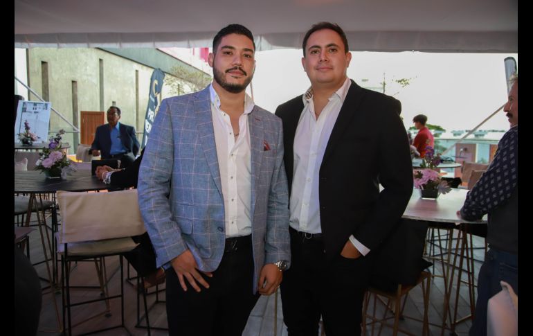 Paul Diaz y Walter Vallejo. GENTE BIEN JALISCO/Tony Martínez