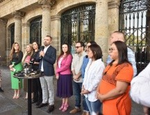 El planteamiento fue respaldado por la coordinadora del PAN, Claudia Murguía Torres. ESPECIAL