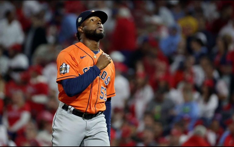 Cristian Javier fue el encargado de abrir el duelo por los Astros. AFP/A. BELLO