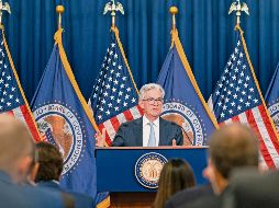 El presidente de la Reserva Federal de Estados Unidos, Jerome Powell, anunció las medidas para controlar la inflación. Xinhua