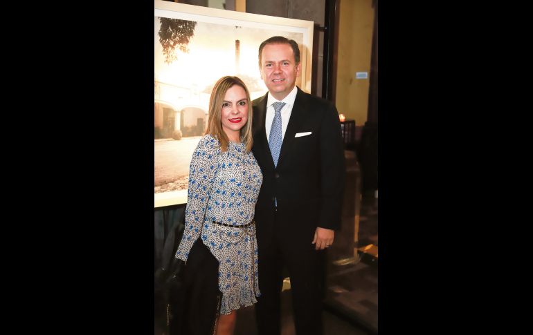 Carola Gómez Ibarra y Javier Arroyo. GENTE BIEN JALISCO/Tony Martínez