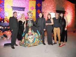 Claudio Zacarías, Jocely Partida, Leticia Hermosillo, Alberto Partida, Leticia Partida, Gildardo Partida y Josselin Maldonado. GENTE BIEN JALISCO/Tony Martínez