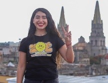 La candidata de Proyecto U, Zoé Elizabeth García Romero, es la virtual ganadora de la dirigencia de la FEU. EL INFORMADOR/ CARLOS ZEPEDA